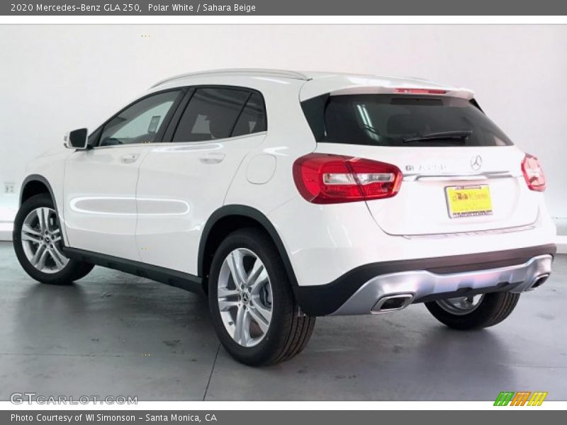 Polar White / Sahara Beige 2020 Mercedes-Benz GLA 250