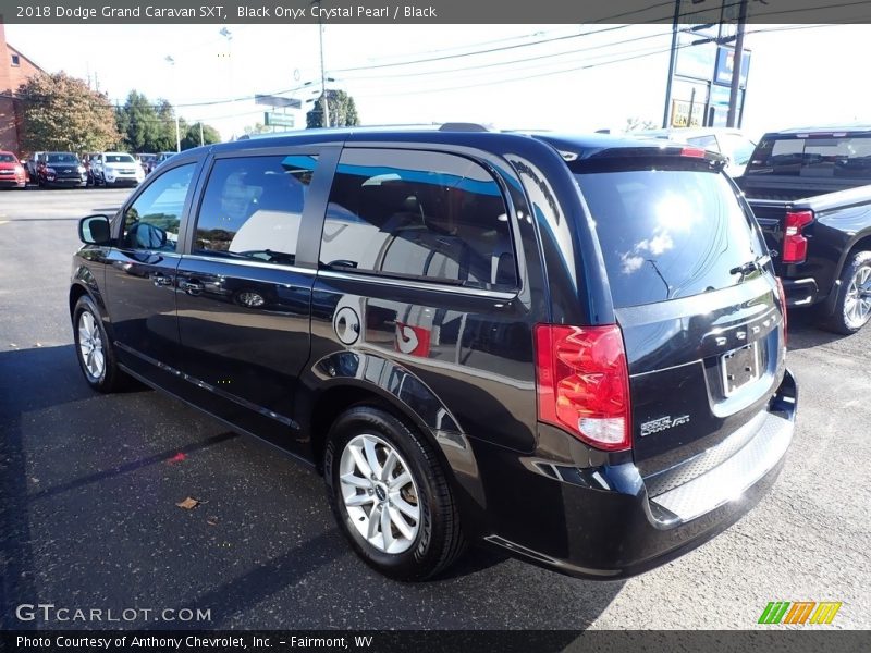 Black Onyx Crystal Pearl / Black 2018 Dodge Grand Caravan SXT