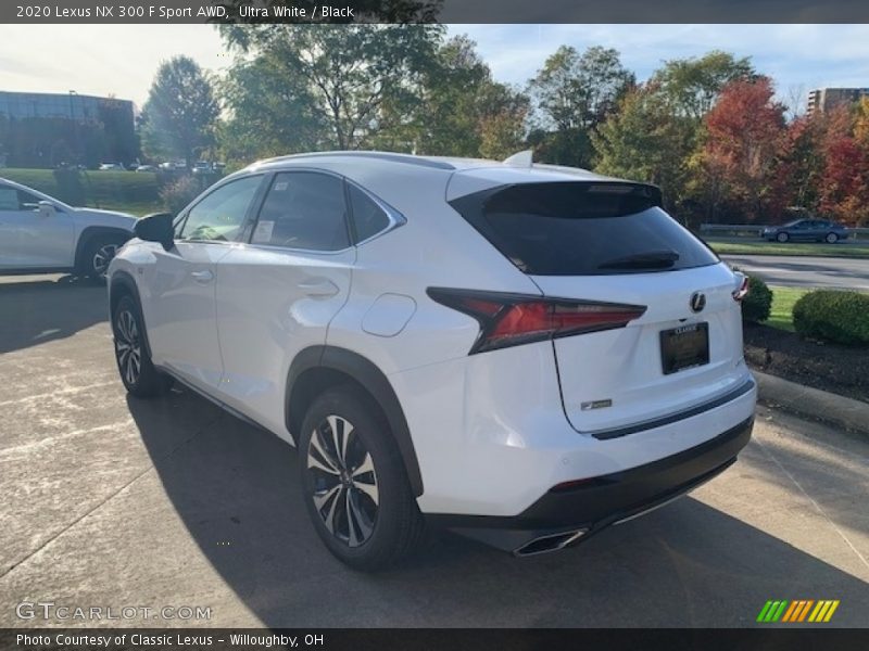 Ultra White / Black 2020 Lexus NX 300 F Sport AWD