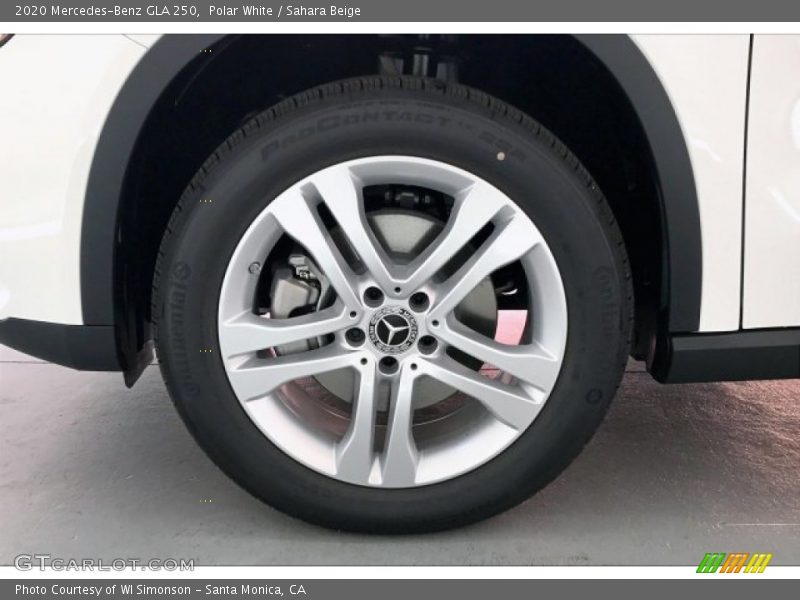 Polar White / Sahara Beige 2020 Mercedes-Benz GLA 250