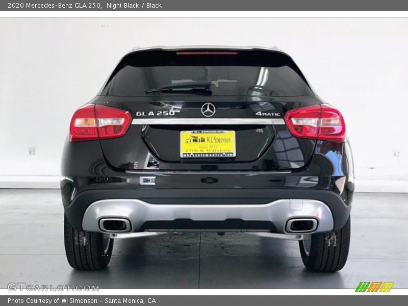 Night Black / Black 2020 Mercedes-Benz GLA 250