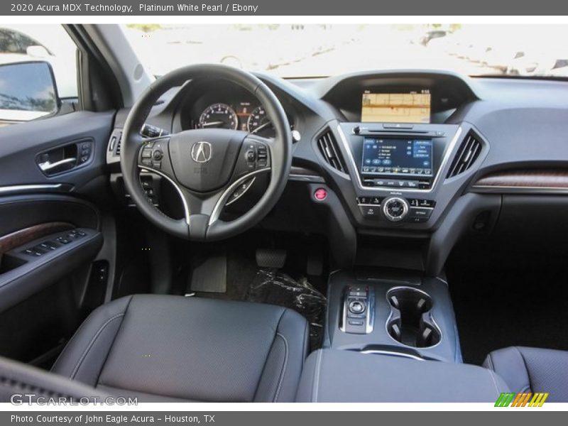 Platinum White Pearl / Ebony 2020 Acura MDX Technology