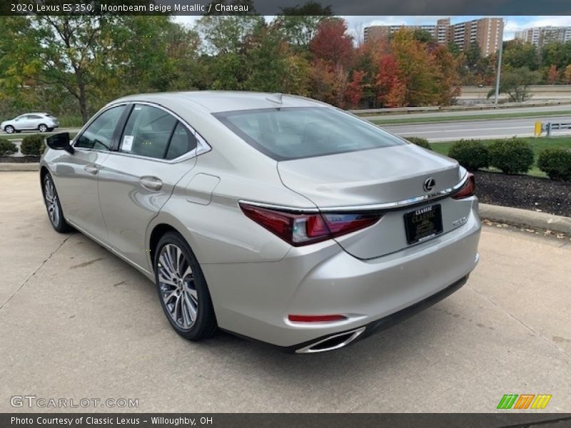 Moonbeam Beige Metallic / Chateau 2020 Lexus ES 350