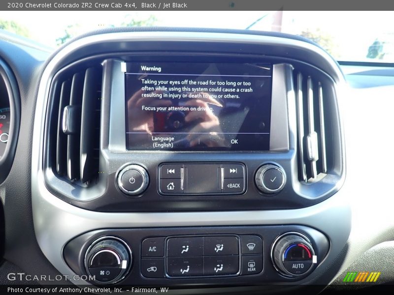 Black / Jet Black 2020 Chevrolet Colorado ZR2 Crew Cab 4x4