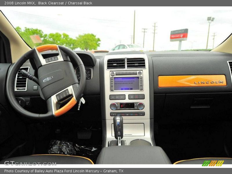Black Clearcoat / Charcoal Black 2008 Lincoln MKX