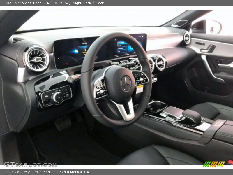 Night Black / Black 2020 Mercedes-Benz CLA 250 Coupe