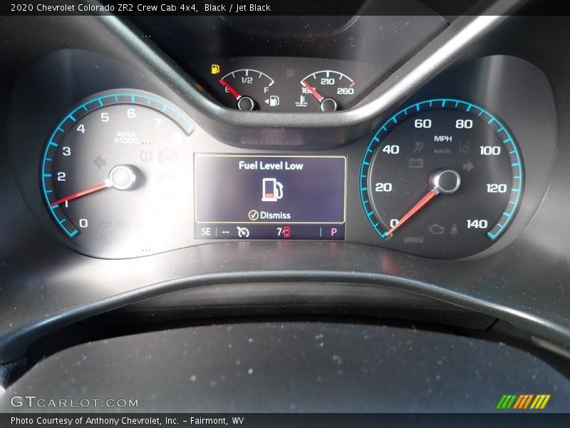Black / Jet Black 2020 Chevrolet Colorado ZR2 Crew Cab 4x4