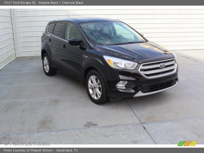 Shadow Black / Charcoal Black 2017 Ford Escape SE