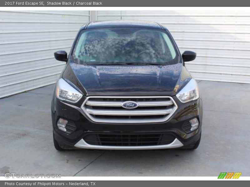 Shadow Black / Charcoal Black 2017 Ford Escape SE