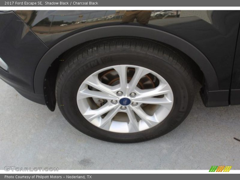 Shadow Black / Charcoal Black 2017 Ford Escape SE