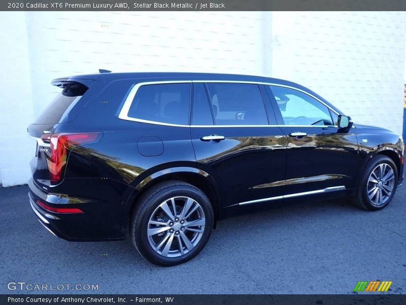 Stellar Black Metallic / Jet Black 2020 Cadillac XT6 Premium Luxury AWD