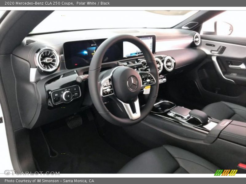Polar White / Black 2020 Mercedes-Benz CLA 250 Coupe