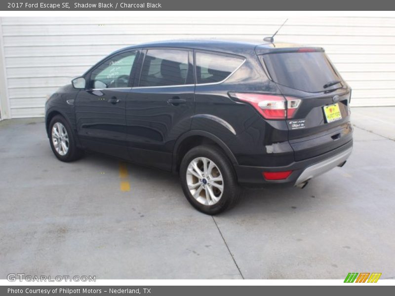 Shadow Black / Charcoal Black 2017 Ford Escape SE