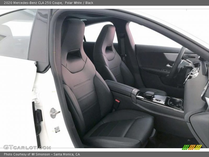 Polar White / Black 2020 Mercedes-Benz CLA 250 Coupe