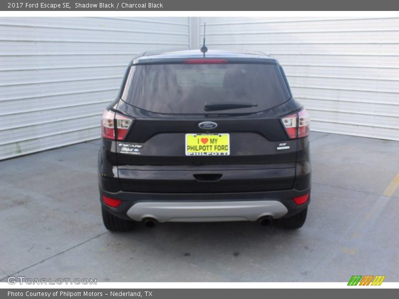 Shadow Black / Charcoal Black 2017 Ford Escape SE