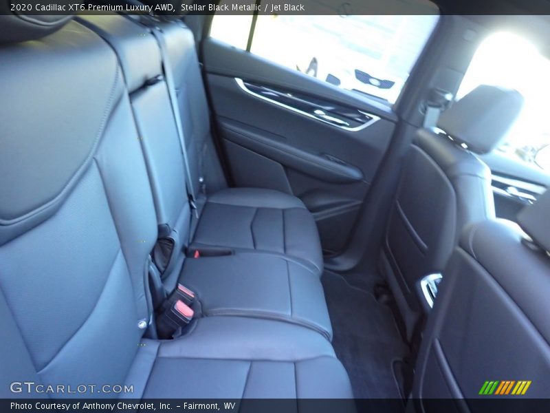 Stellar Black Metallic / Jet Black 2020 Cadillac XT6 Premium Luxury AWD
