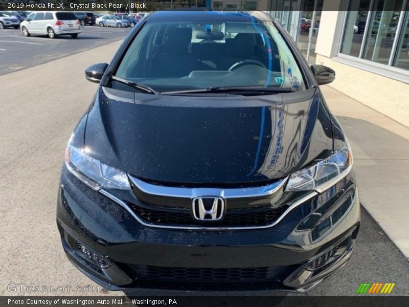 Crystal Black Pearl / Black 2019 Honda Fit LX