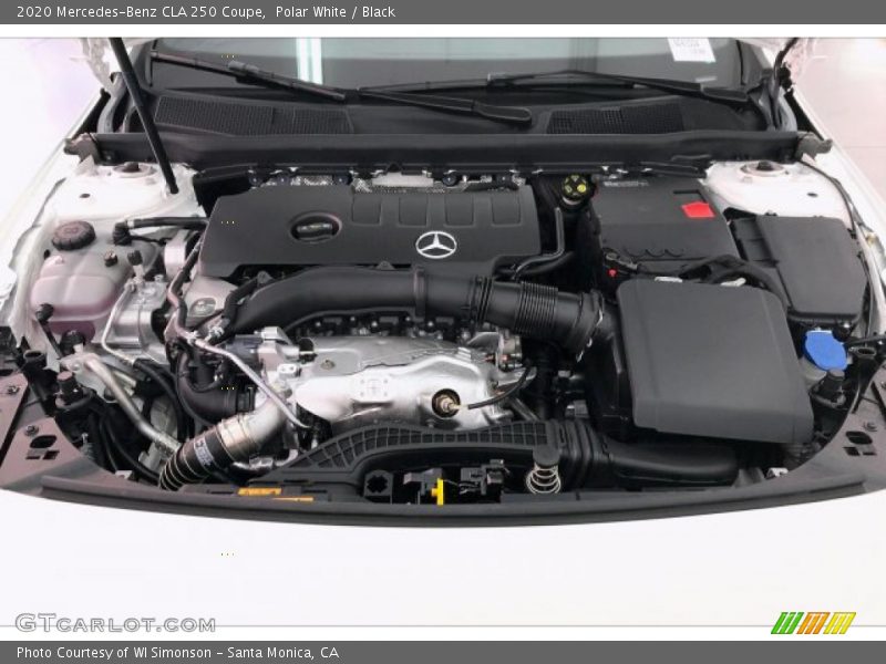 Polar White / Black 2020 Mercedes-Benz CLA 250 Coupe