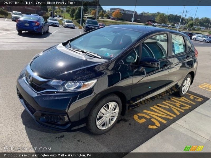Crystal Black Pearl / Black 2019 Honda Fit LX