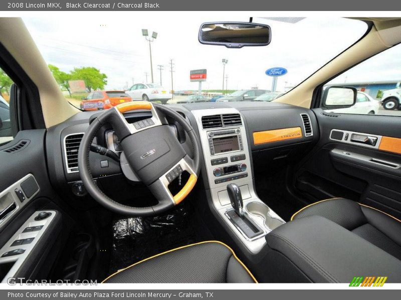 Black Clearcoat / Charcoal Black 2008 Lincoln MKX