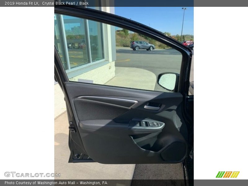 Crystal Black Pearl / Black 2019 Honda Fit LX