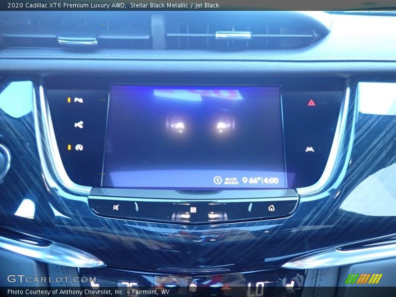 Stellar Black Metallic / Jet Black 2020 Cadillac XT6 Premium Luxury AWD