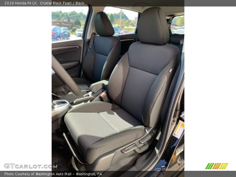 Crystal Black Pearl / Black 2019 Honda Fit LX