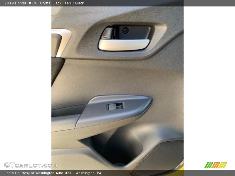 Crystal Black Pearl / Black 2019 Honda Fit LX