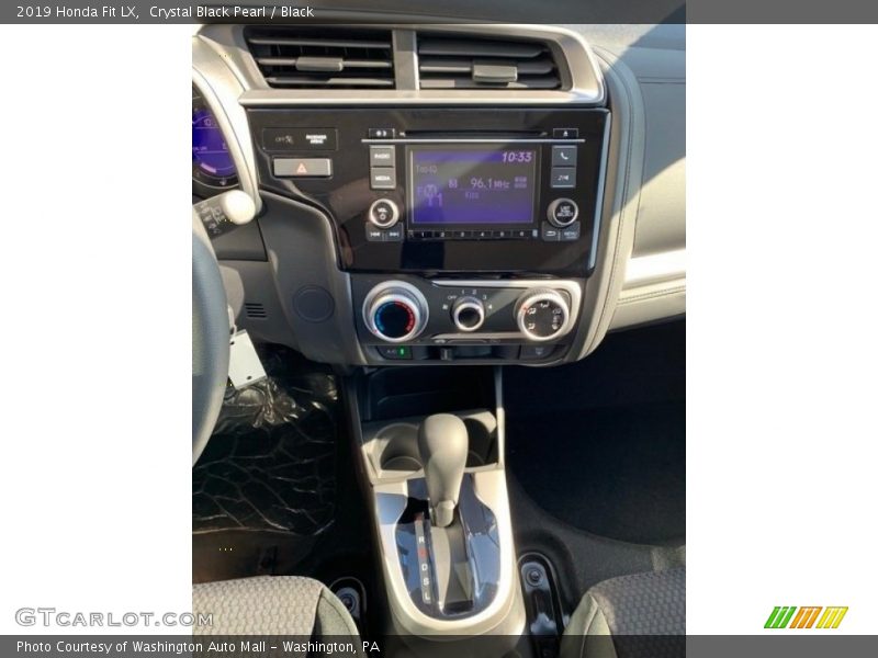 Crystal Black Pearl / Black 2019 Honda Fit LX