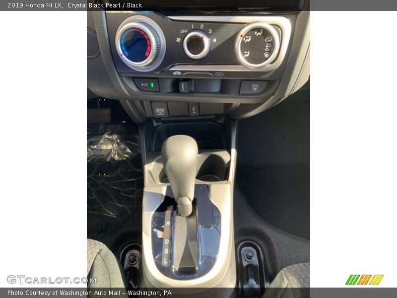 Crystal Black Pearl / Black 2019 Honda Fit LX