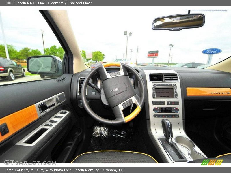 Black Clearcoat / Charcoal Black 2008 Lincoln MKX