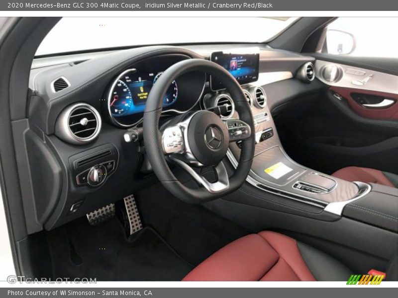 Front Seat of 2020 GLC 300 4Matic Coupe