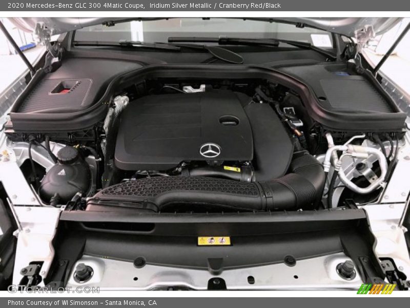  2020 GLC 300 4Matic Coupe Engine - 2.0 Liter Turbocharged DOHC 16-Valve VVT 4 Cylinder