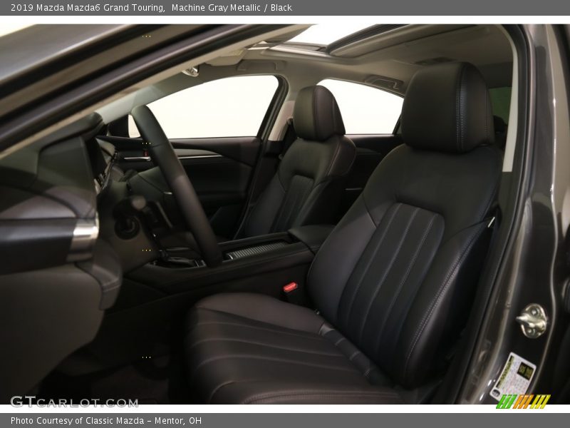 Machine Gray Metallic / Black 2019 Mazda Mazda6 Grand Touring