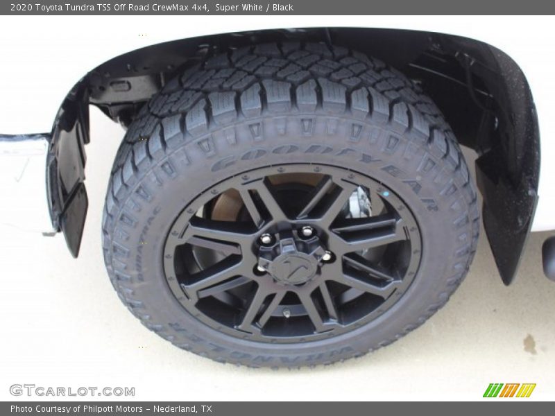 Super White / Black 2020 Toyota Tundra TSS Off Road CrewMax 4x4