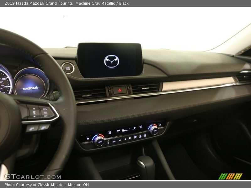 Machine Gray Metallic / Black 2019 Mazda Mazda6 Grand Touring