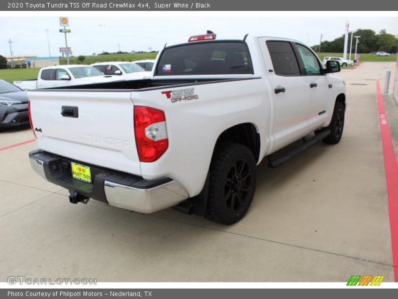 Super White / Black 2020 Toyota Tundra TSS Off Road CrewMax 4x4