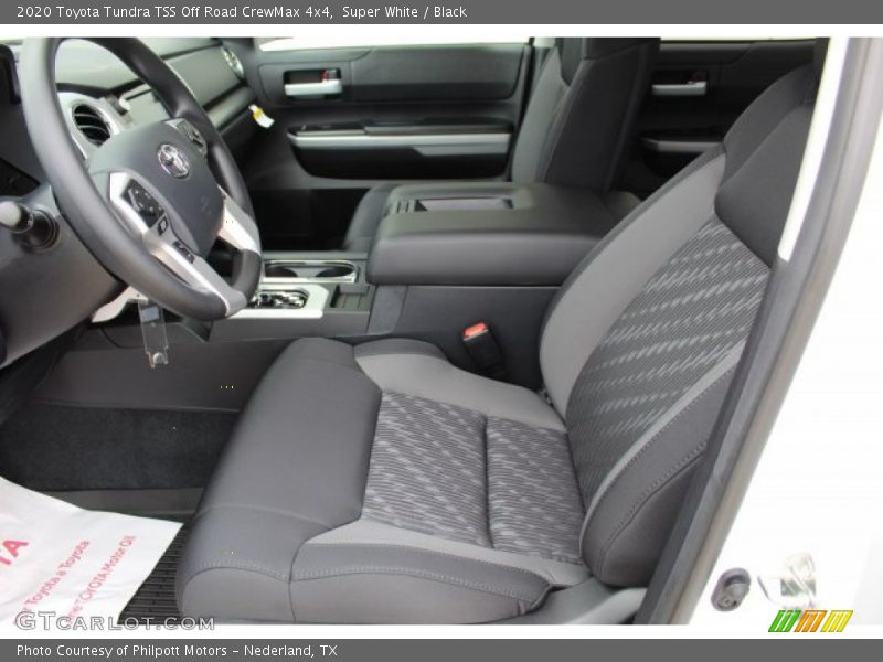 Super White / Black 2020 Toyota Tundra TSS Off Road CrewMax 4x4