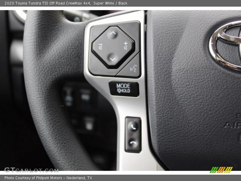 Super White / Black 2020 Toyota Tundra TSS Off Road CrewMax 4x4