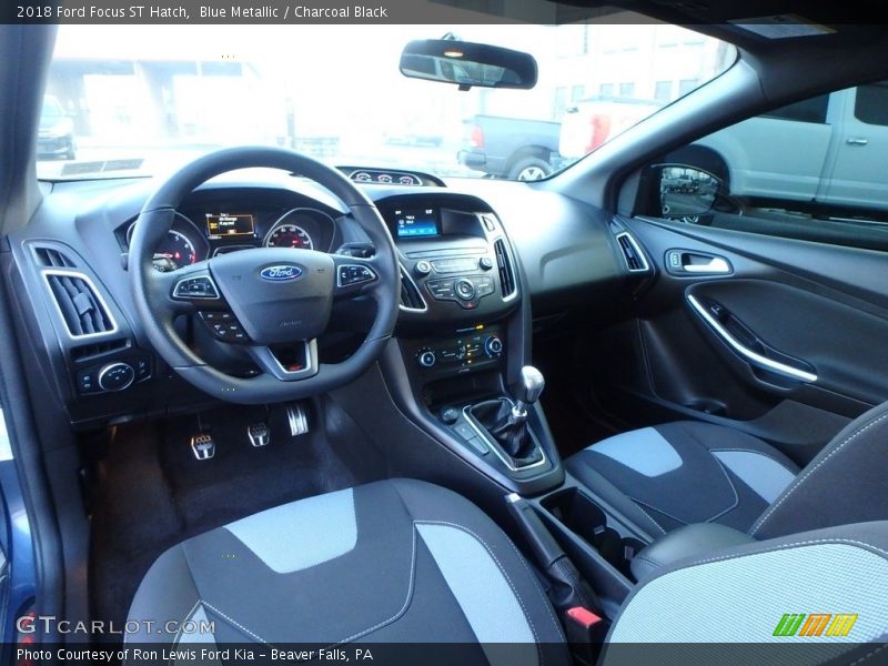  2018 Focus ST Hatch Charcoal Black Interior