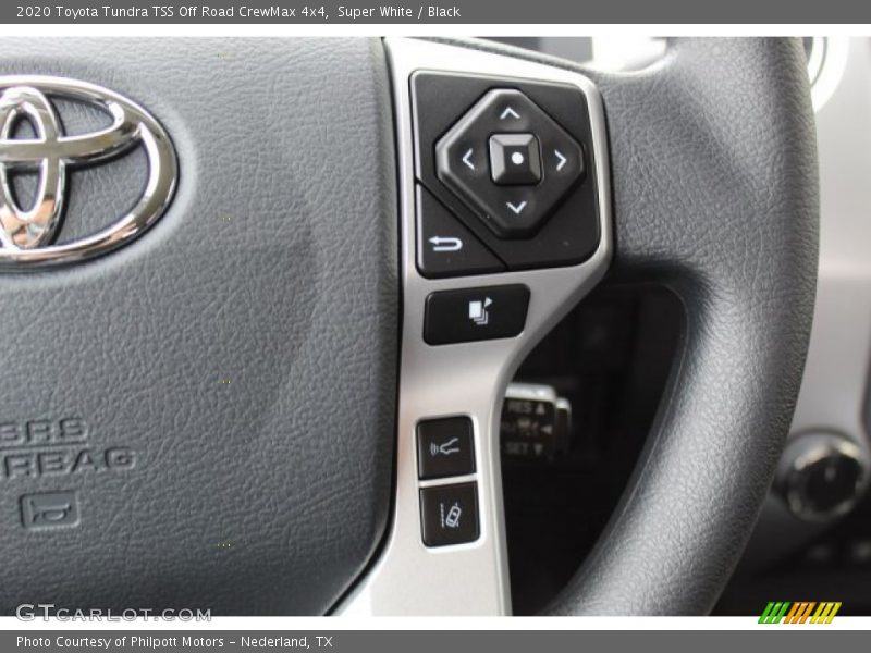 Super White / Black 2020 Toyota Tundra TSS Off Road CrewMax 4x4