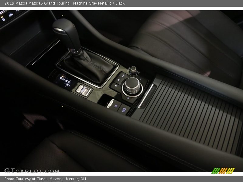 Machine Gray Metallic / Black 2019 Mazda Mazda6 Grand Touring