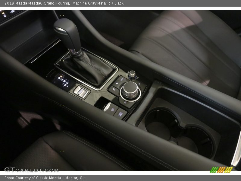 Machine Gray Metallic / Black 2019 Mazda Mazda6 Grand Touring