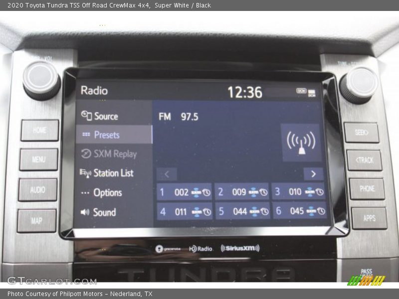 Super White / Black 2020 Toyota Tundra TSS Off Road CrewMax 4x4