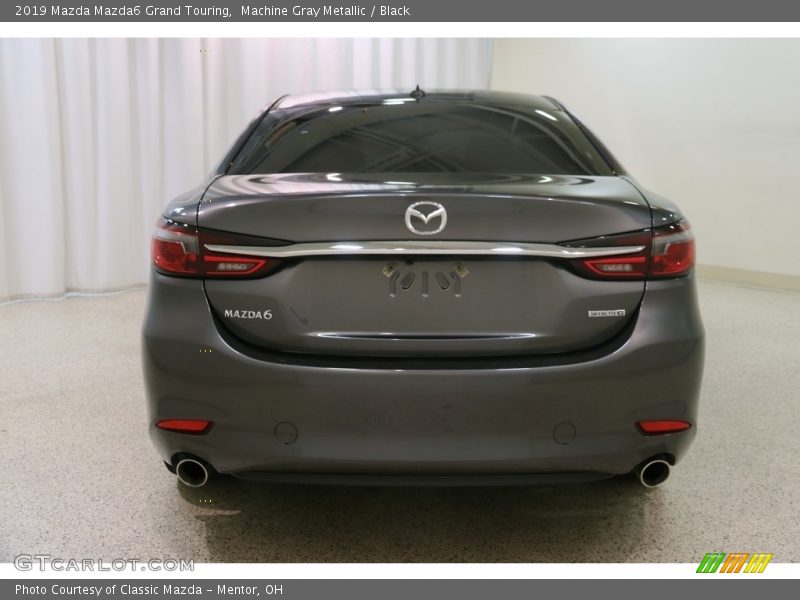Machine Gray Metallic / Black 2019 Mazda Mazda6 Grand Touring