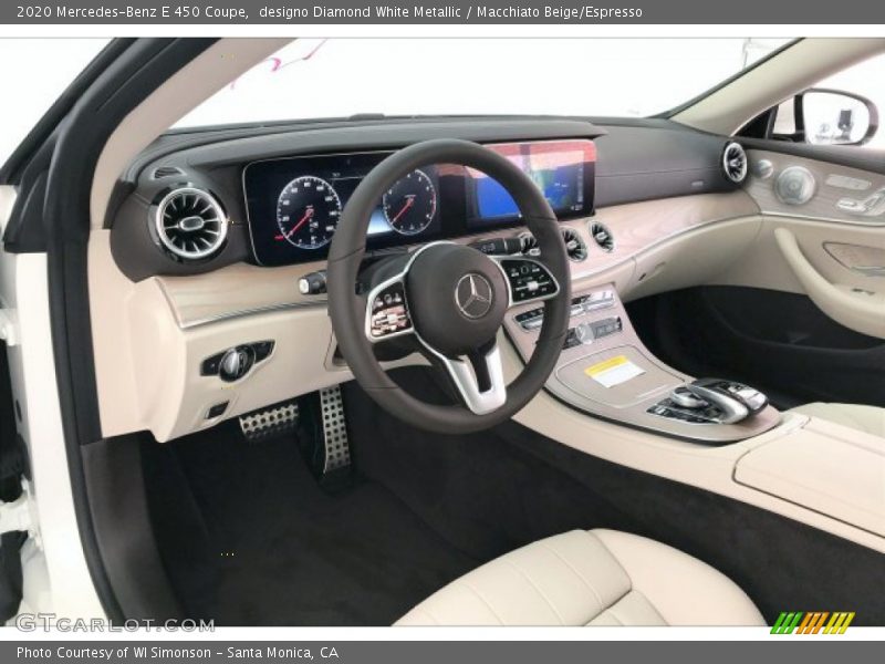 Dashboard of 2020 E 450 Coupe