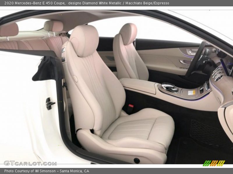 Front Seat of 2020 E 450 Coupe