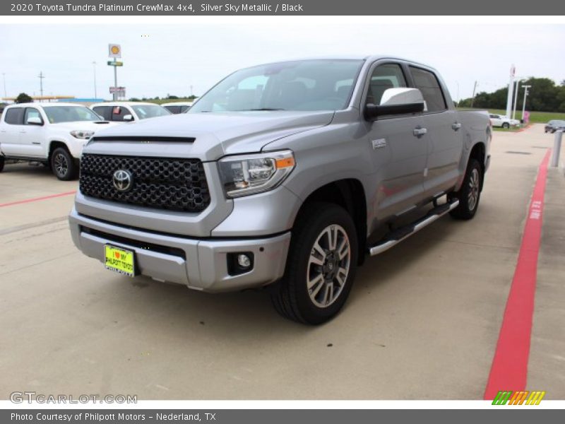 Silver Sky Metallic / Black 2020 Toyota Tundra Platinum CrewMax 4x4