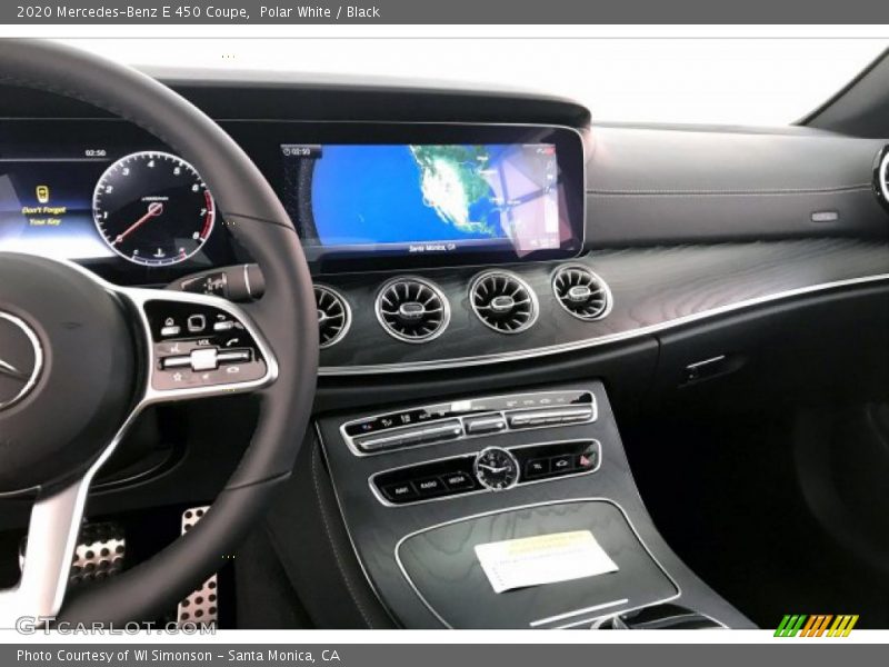 Polar White / Black 2020 Mercedes-Benz E 450 Coupe