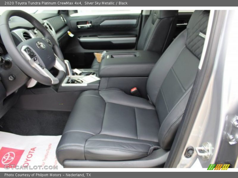 Silver Sky Metallic / Black 2020 Toyota Tundra Platinum CrewMax 4x4